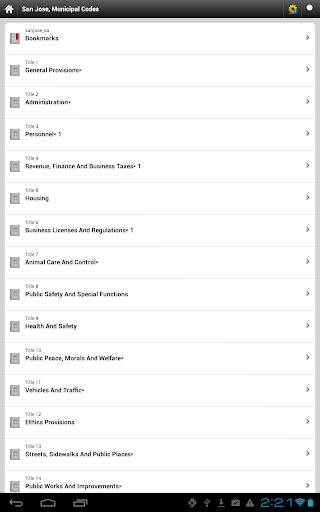 【免費書籍App】San Jose, Municipal Code-APP點子