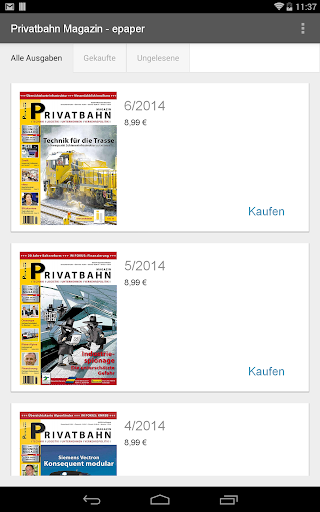 Privatbahn Magazin - epaper