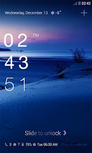 Lastest Super Digital Clock DodolTheme APK for PC