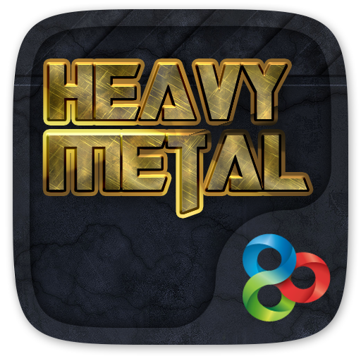 Heavy Metal GO Launcher Theme LOGO-APP點子