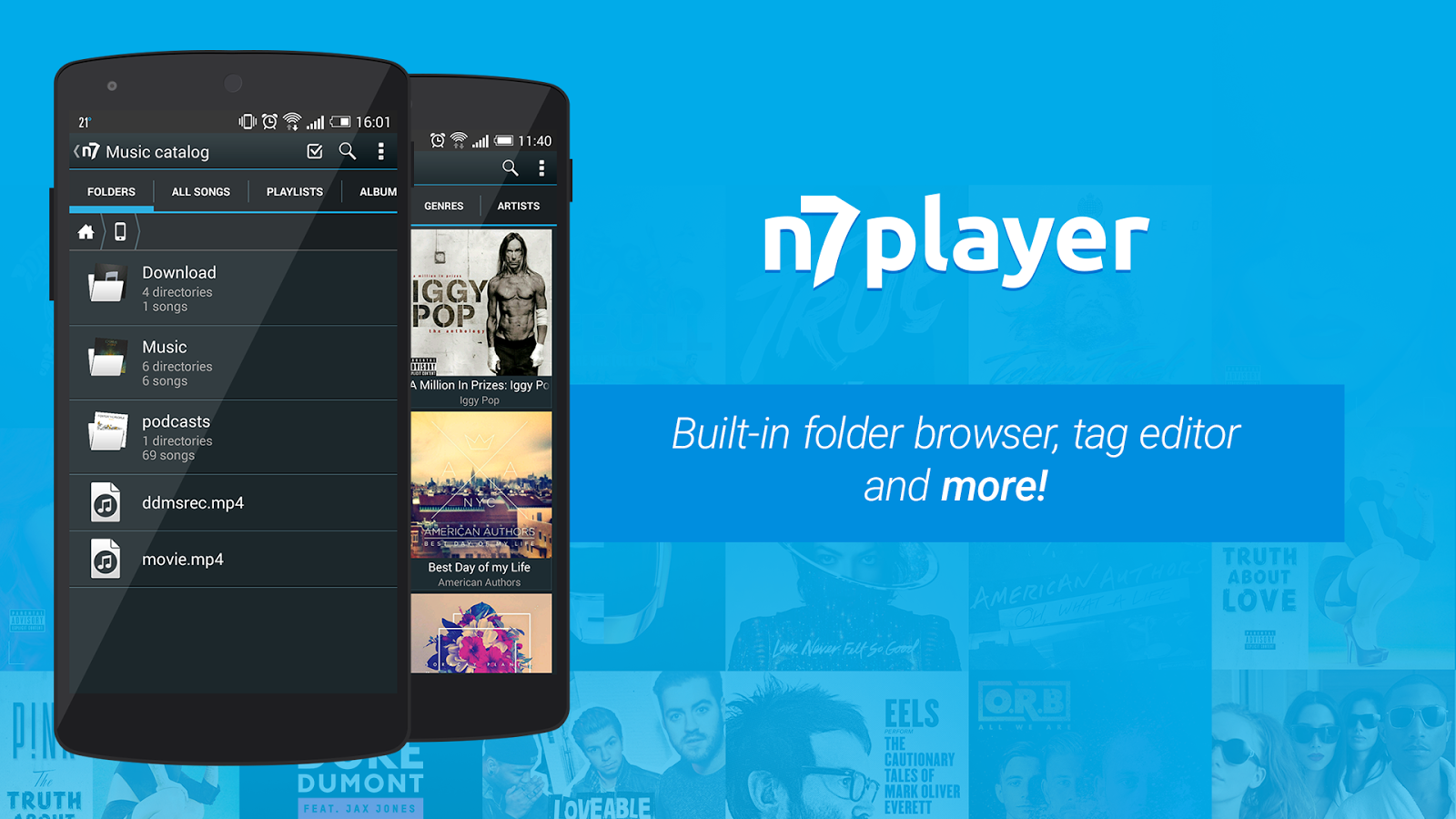 Phone Best Free Music Player For Android Phone n7player music player android apps on google play screenshot