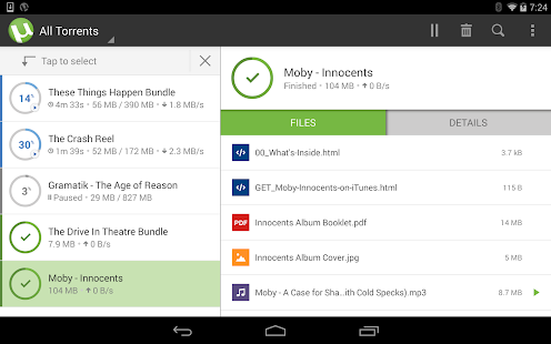 µTorrent®- Torrent Downloader - screenshot thumbnail