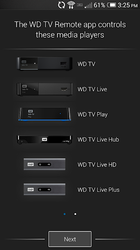 WD TV Remote 2.0.1 screenshots 1