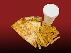Slice of Pizza, Fries & Medium Drink