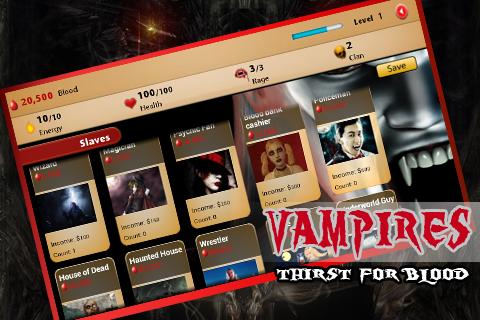 【免費街機App】Vampires Thirst for Blood-APP點子