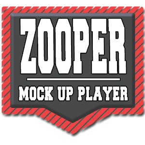 Mock-up Player for Zooper.apk 1.01