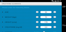 Creatinine Clearance Calc APK