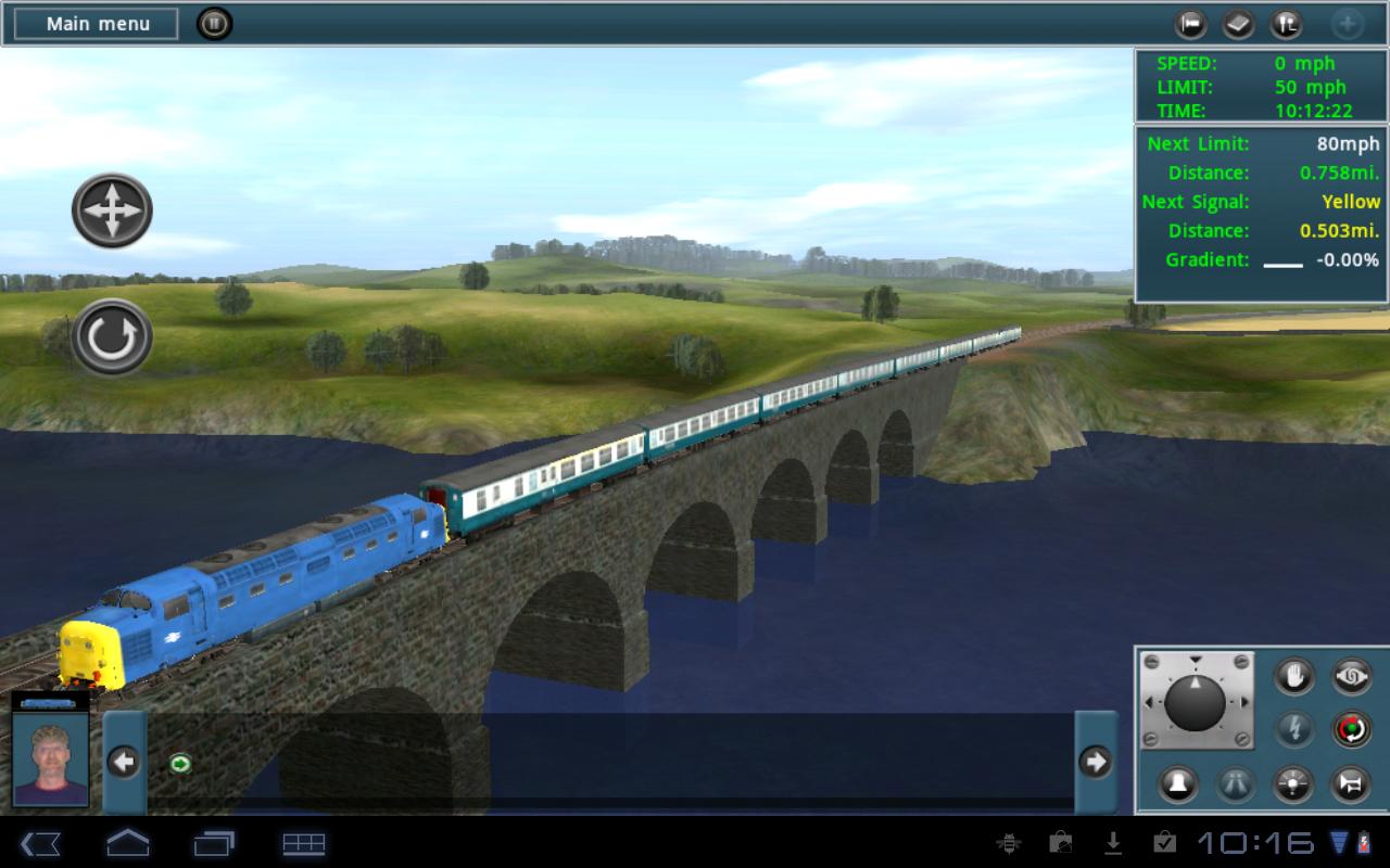Android application Trainz Simulator screenshort