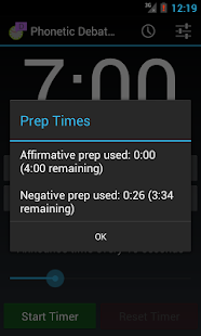 Phonetic Debate Timer Pro Screenshots 4