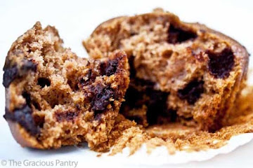 Healthy Chocolate Chip Muffins