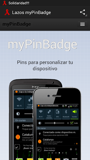 Ribbons myPinBadge