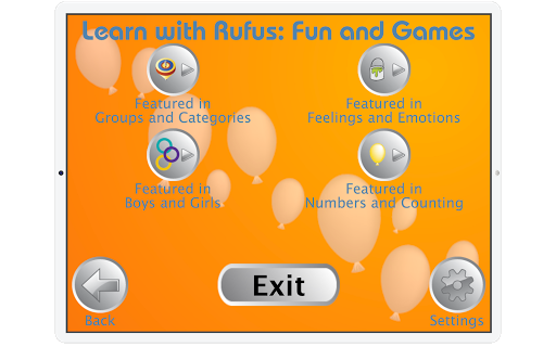 Learn with Rufus: Fun Games