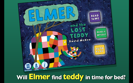 【免費書籍App】Elmer and the Lost Teddy-APP點子