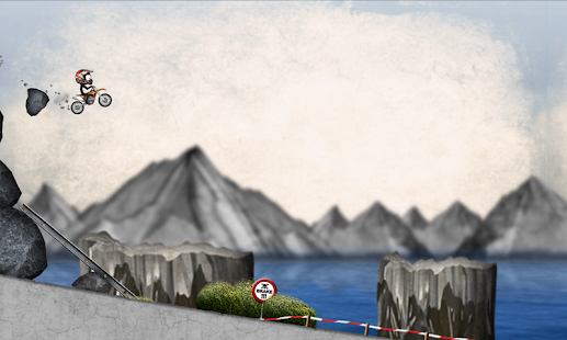  Stickman Downhill Motocross: miniatura da captura de tela  