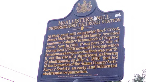 McAllister's Mill Underground Railroad Station
