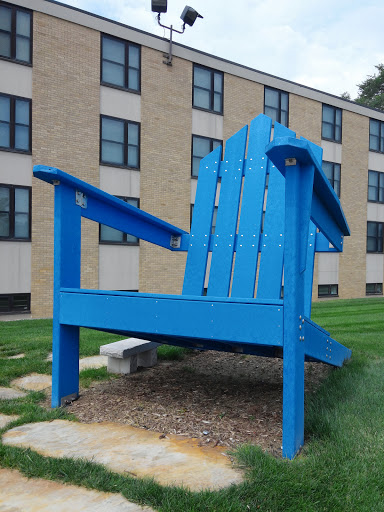 Giant Blue Chair
