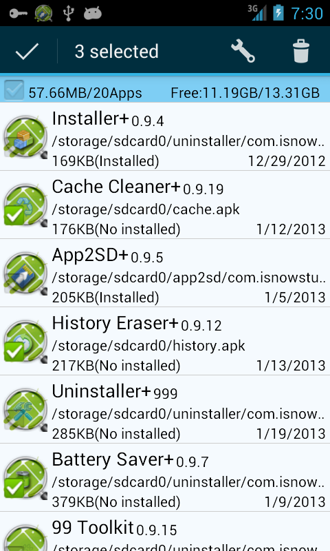 Installer + Pro Screen 2