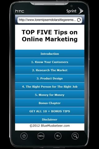 Top Free Online Marketing Tips