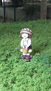 Mushroom Girl Statue
