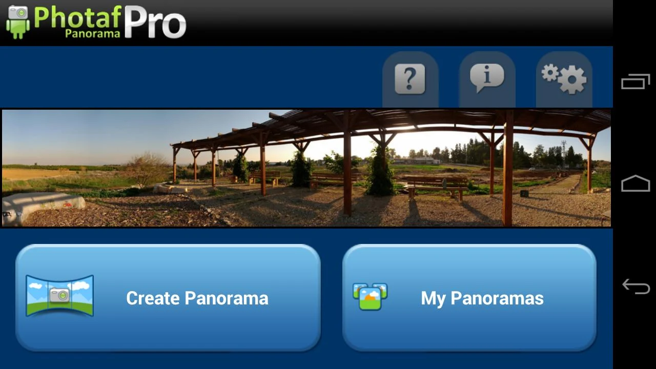    Photaf Panorama Pro- screenshot  