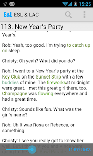 EL:ESL课程与内置词典结合的听力练习应用 Screenshots 11