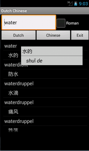 Dutch Chinese Dictionary