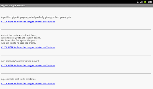 English Tongue Twisters(圖9)-速報App