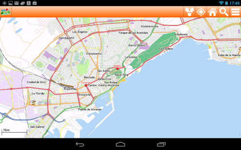 Alicante Offline mappa Map Screenshots 8