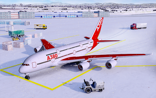 【免費模擬App】Snow Cargo Jet Landing 3D-APP點子