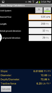 Sewer design calculations(圖2)-速報App
