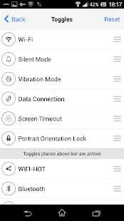 Control Panel  - Smart Toggle Screenshot