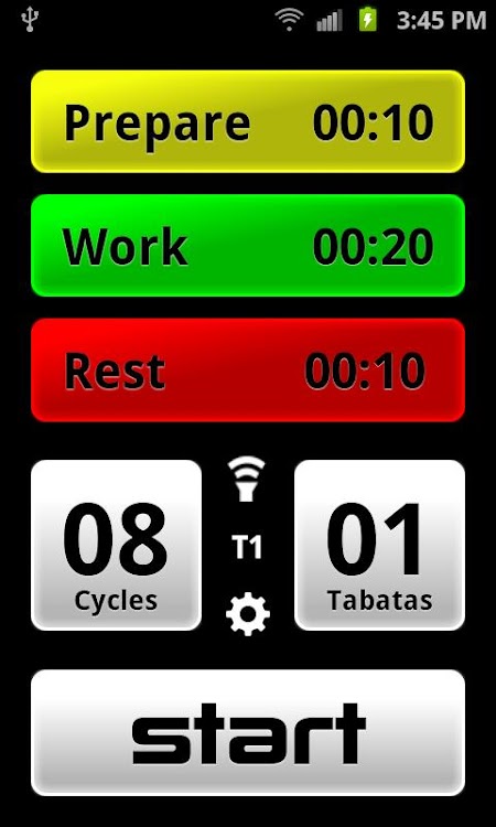 Tabata Pro - Tabata Timer by SimpleTouch LLC - (Android Apps) — AppAgg