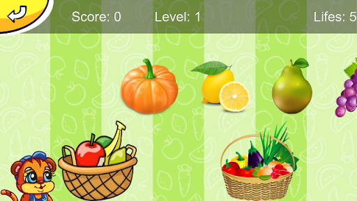 【免費教育App】Learn Fruits & Vegetables-APP點子