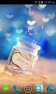 Free Drift Bottle live wallpaper APK