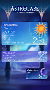 ASTROLABE THEME GO WEATHER EX