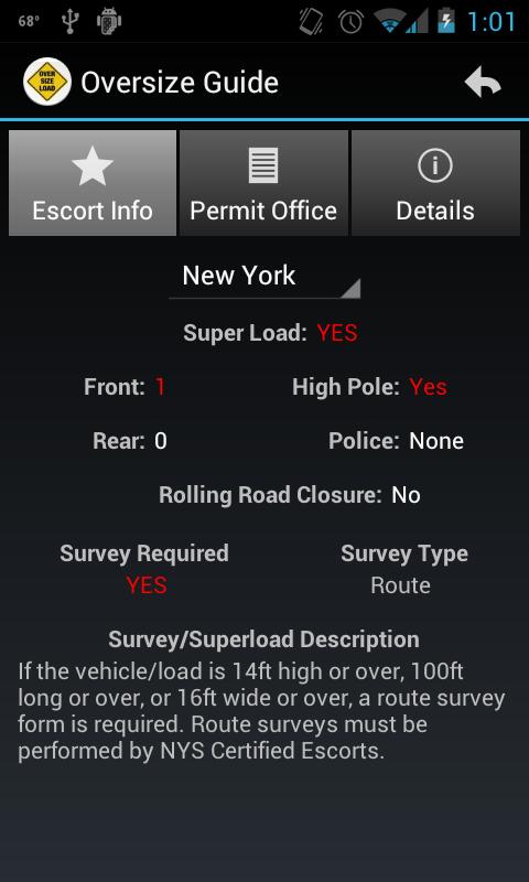 Oversize Guide Screen 3