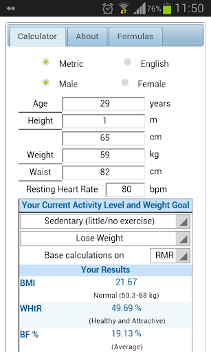 Fitness Calc Extended -Free-