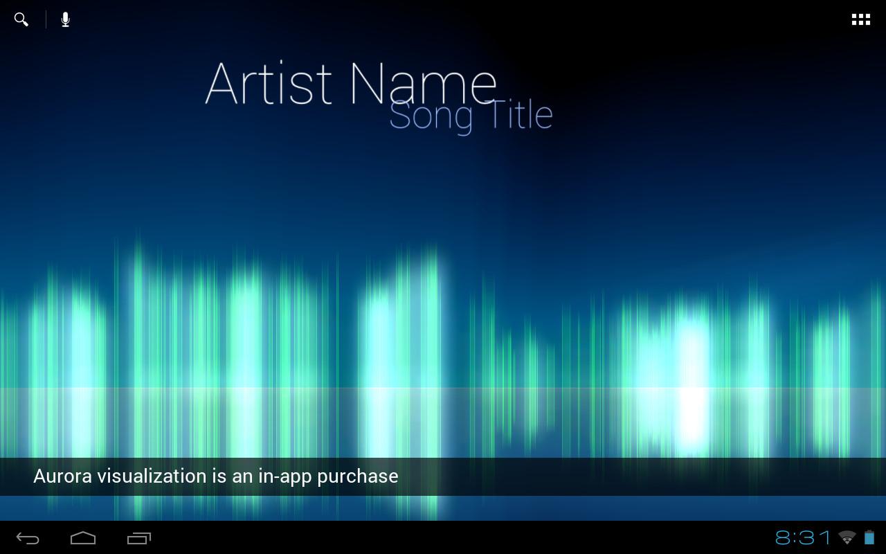 Audio Glow Live Wallpaper - screenshot