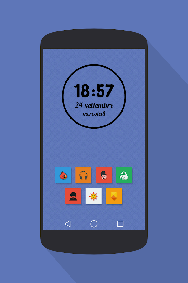 Naxos Flat Icon Pack - screenshot