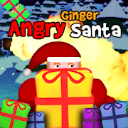 Angry Ginger Santa  Icon