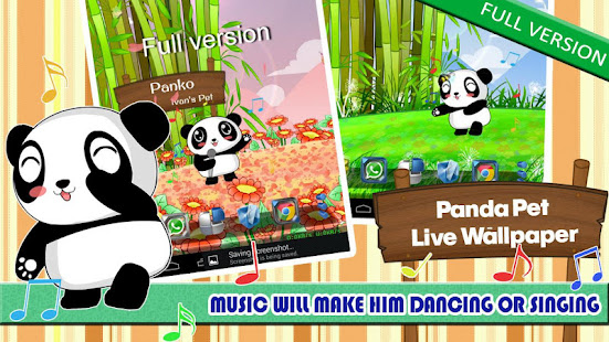 Panda Pet Live Wallpaper Free(圖8)-速報App