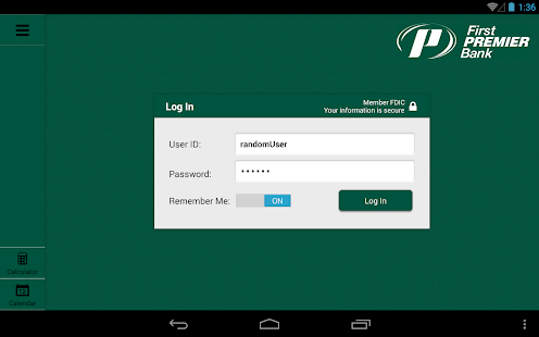 First Premier Bank for Tablet Screenshots 4