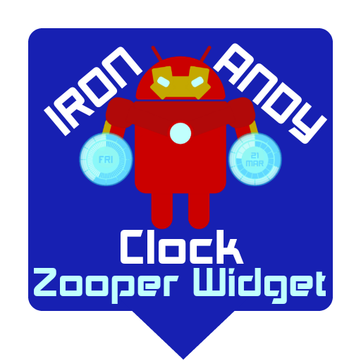 IronAndy Clock for Zooper LOGO-APP點子