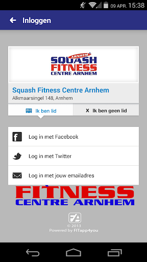 Squash Fitness Centre Arnhem