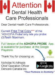 Dental Probing App Hygienist Screenshots 1
