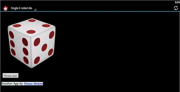 Free Die Roller - 6 sided APK for PC
