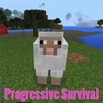 Cover Image of ดาวน์โหลด Progressive Survival Mod MCPE 1.0 APK