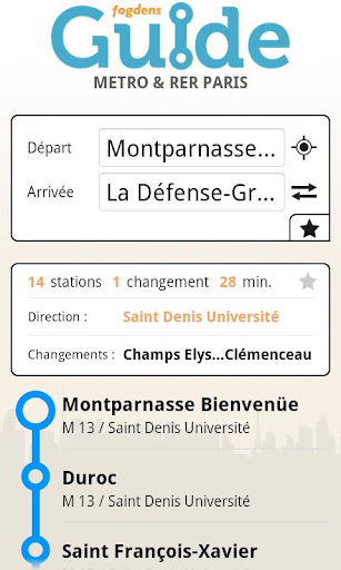 Paris metro subway guide