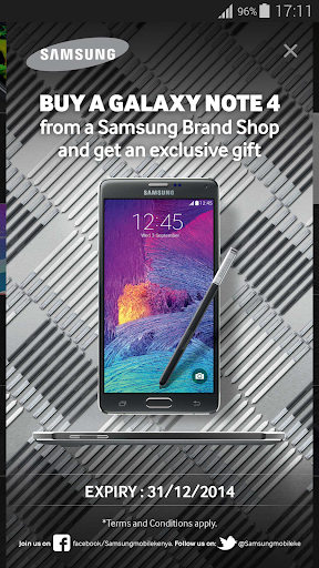 GALAXY Note 4 Experience Kenya