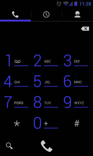 CM10 Theme NeonBlue